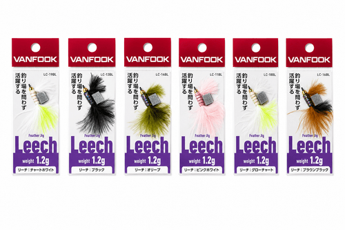 VANFOOK FEATHER JIG LEECH 1.2G