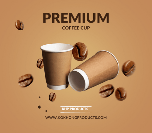 Double Layer Paper Coffee Cup