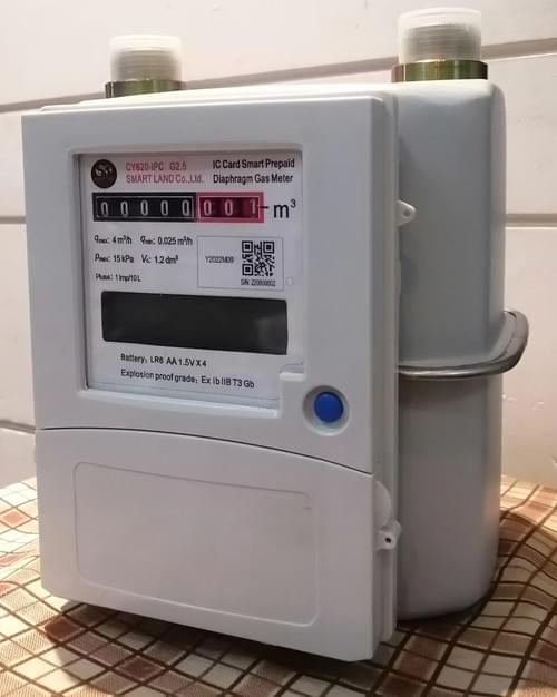 City Gas Supplying CY620-IPC G4 IC Card Smart Prepaid Diaphragm Gas Meter