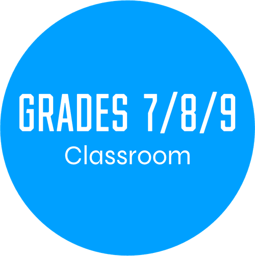 Grades 7/8/9 Classroom