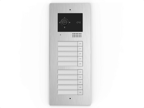 2 Wire Apartment Doorbell with 10 Call Buttons & RFID Access