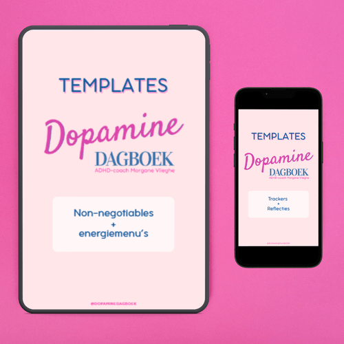 ADHD Templates | Trackers, reflecties & energiemenu’s