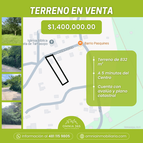TERRENO EN VENTA - Tamasopo, S.L.P.