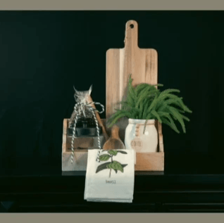 Welcome Home - Wicker Base