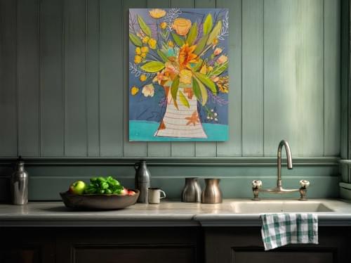 Bright Blooms - ORIGINAL ART