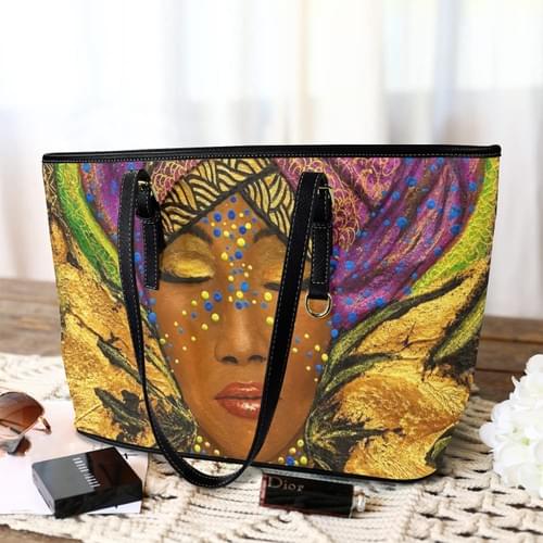 AFRICAN RADIANCE LARGE TOTE BAG