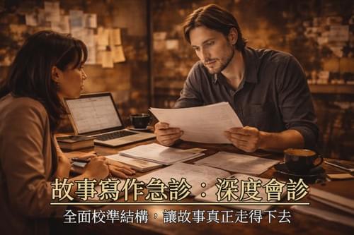 故事寫作急診室：深度會診