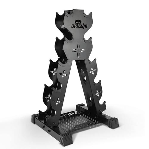 BRTGYM Dumbbells Rack Weight Stand (Rack Only), 13GA Steel Constructed,Max Support 570lbs