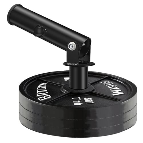 BRTGYM T Bar Row Landmine Attachment for 2" Olympic Barbell Bars, Workout Home Gym Equipment