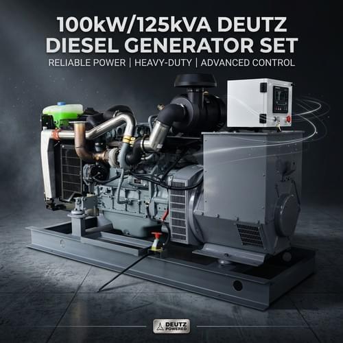 100kW/125kVA Deutz Diesel Generator Set