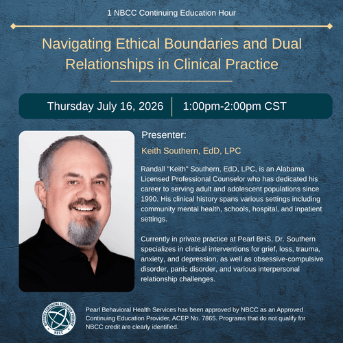 Thursday, July 16th 1:00-2:00pm CST: Navigating Ethical Boundaries and Dual Relationships