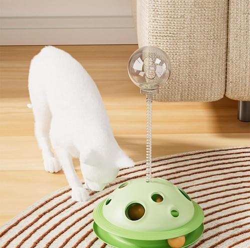 3-in-1 interactive pet toy