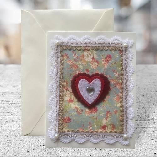 Lace Floral Valentine