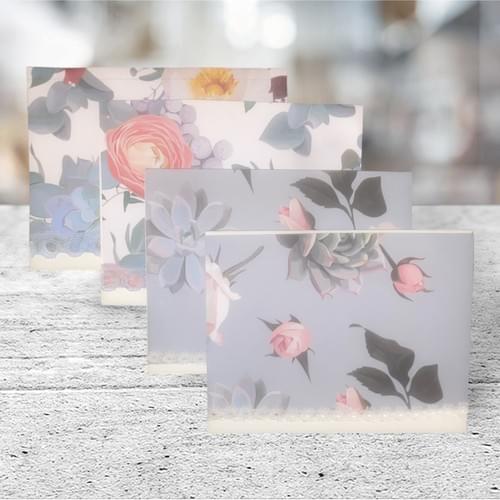 Blue Roses Notecard Set (4)