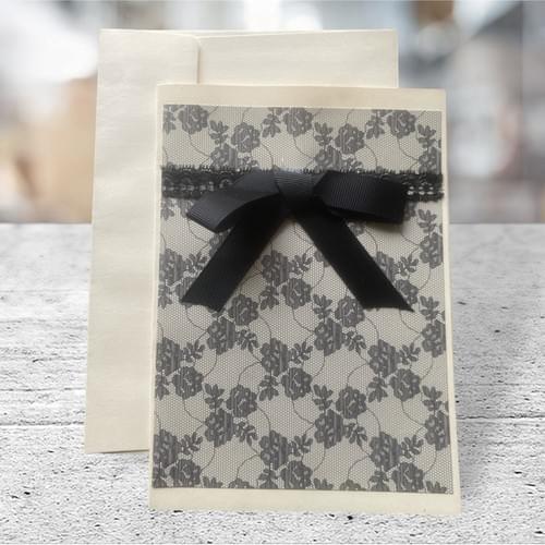 Simple Black Ribbon