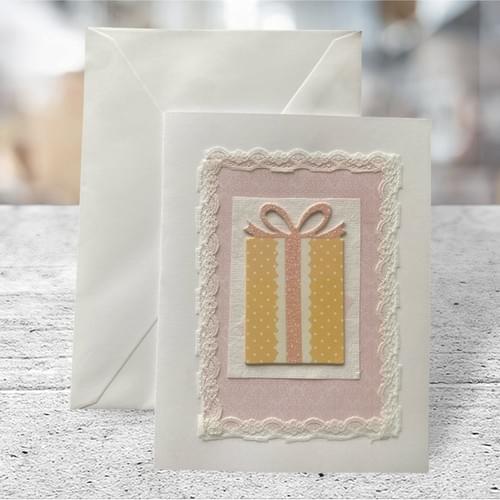 Peach Gift and Lace
