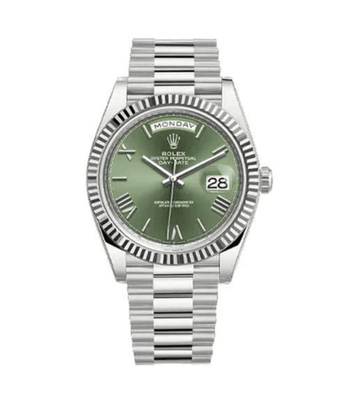 Rolex Daydate Green Roman Dial 40mm