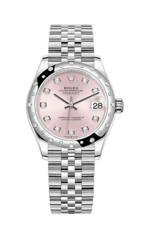 Rolex Datejust 31MM Pink Diamond Dial Scattered (LADY)