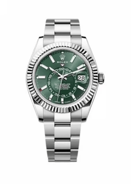 Rolex Sky-Dweller green dial 42mm