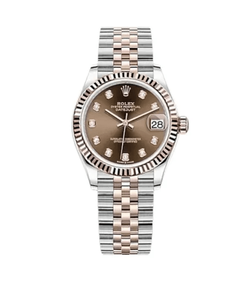 Rolex Lady Datejust 28mm Two-Tone Everose Chocolate (LADY)