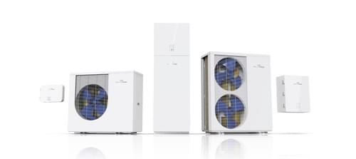 R290 Clean Life Plus Series : Household Heating&Cooling&DHW Heat Pump with solar power interface