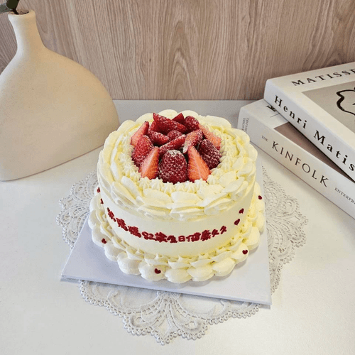 【6吋鮮奶油蛋糕】幸福時光(鮮奶油加量版)