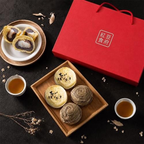 『紅豆食府』綜合茶酥麻糬Q心禮盒—7/31~9/15