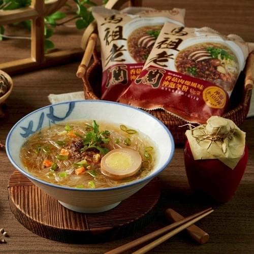 『馬祖老酒沖泡冬粉』香菇肉燥風味—10/18~11/1
