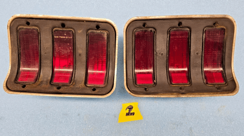 Item #407 1967 -1968 Ford Mustang Taillight Assemblies ONE PAIR nice used stk2