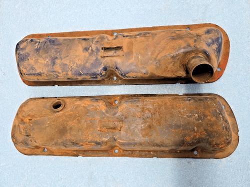 Item #405 1965-1967 Ford 260 289 302 351w Valve Covers Small Block Ford