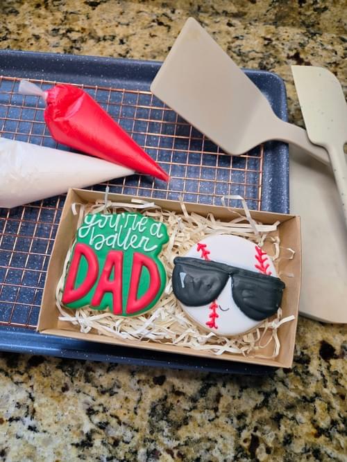 You're A Baller Dad Cookie Set