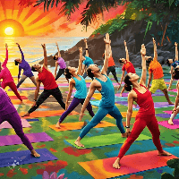 Clase de Yoga Arcoiris