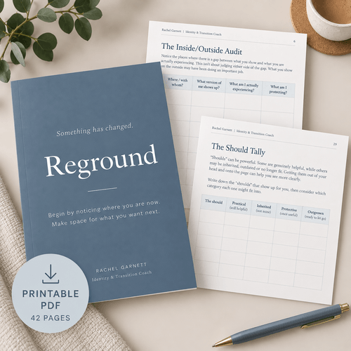 Reground Workbook - Printable PDF