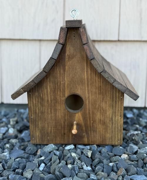 Stained Bird House