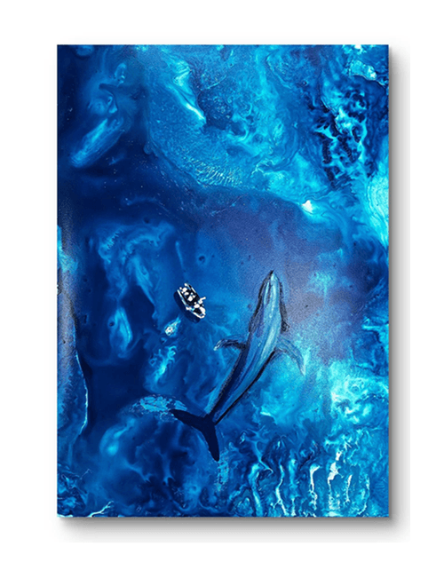 'Quiet Depth' Original Painting | Andrea Dell Art