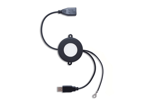 LED-U31 Dimmable LED Puck Light with USB Port