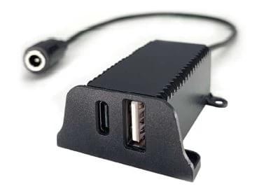 TUS-11B(Surface-Mounting Extension Cord with 1 USB + 1 Type C)