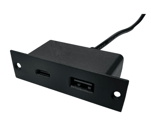 TUM-11BL(Embedded Extension Cord with 1 USB + 1 Type C)