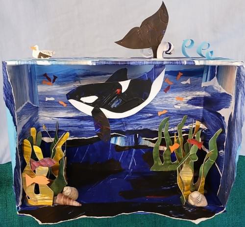 Underwater world: a Matariki Diorama with Rowena Fry 4
