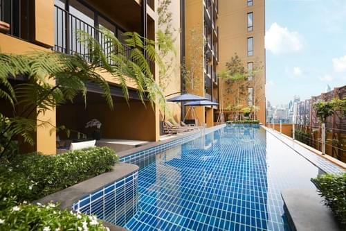 Refined Airy Glamor, a 1-Bedroom Residence at Noble Above Wireless–Ruamrudee