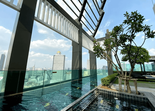 Sky-High 3-Bedroom Residence at Rhythm Sathorn - 3-bed for the price of 2