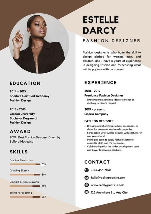 Création et mise à jour de cv