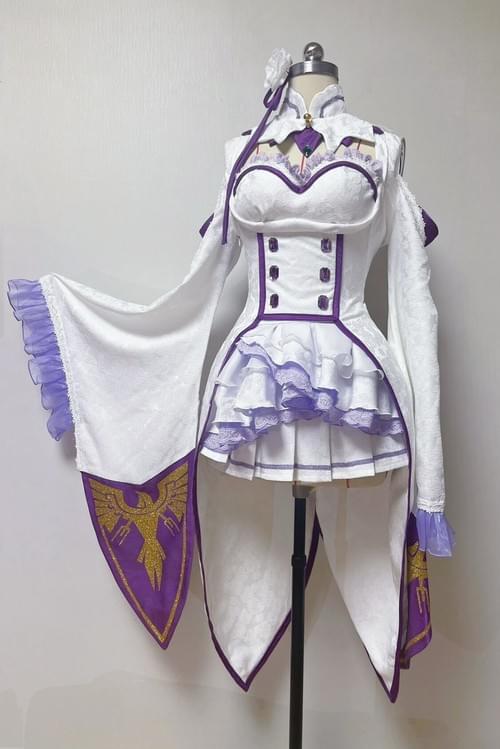 Re: Life in a Different World from Zero Emilia Cosplay Costume