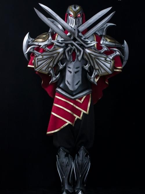 League of Lgends The Master of Shadows Zed Cosplay Suit