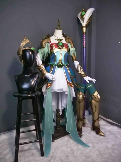 League of Legends Janna Cosplay Costume