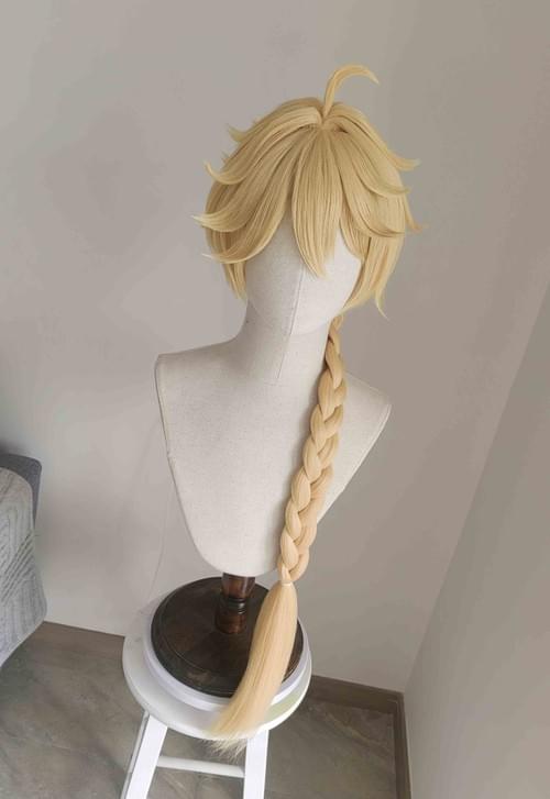 Pre-style Genshin Impact Aether Cosplay Wig