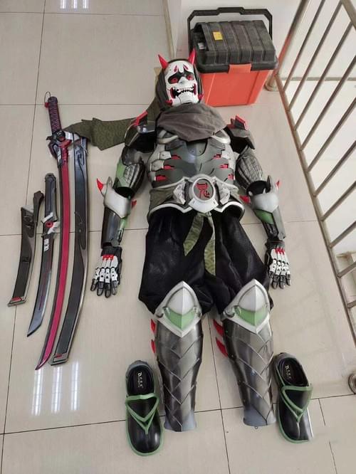 Overwatch Genji Cosplay Costume