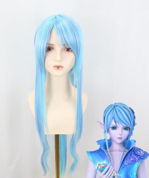 Pre-style Night Lolita Water Prince Cosplay Wig