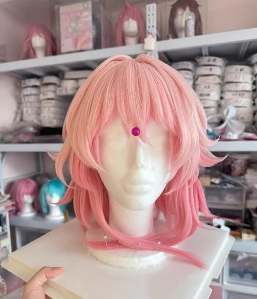 Pre-style Honkai: Star Rail March 7th Cosplay Wig