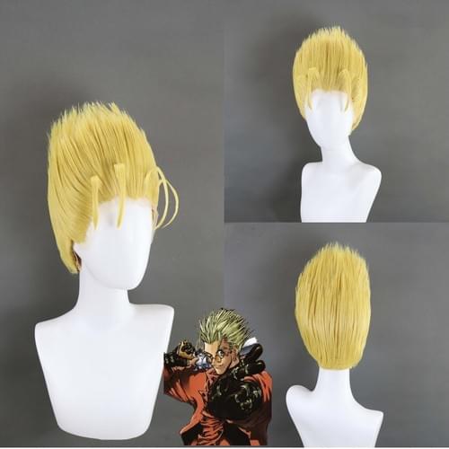 Pre-style Trigun Vash the Stampede Cosplay Wig